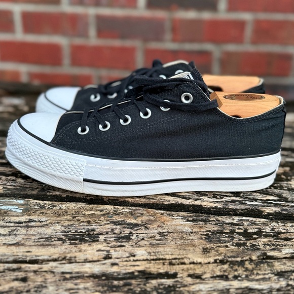 Converse Chuck Taylor All Star Lift Women’s Sz 9.5 Black Sneaker  560250C     T9 - Picture 2 of 13